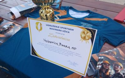 Valjaonica bakra Sevojno na prvom Sajmu sporta u Užicu