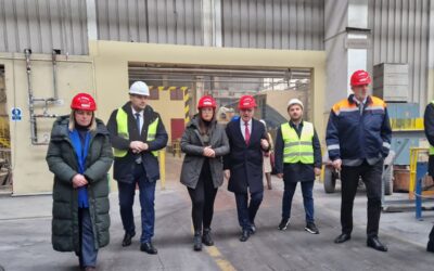 Ministarka zaštite životne sredine Sara Pavkov posetila Valjaonicu bakra Sevojno: