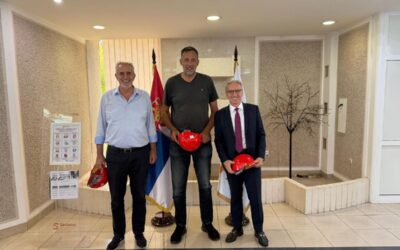 Vlade Divac posetio Valjaonicu bakra Sevojno